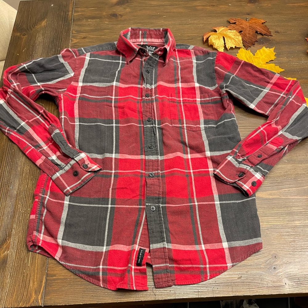 Red flannel shirt